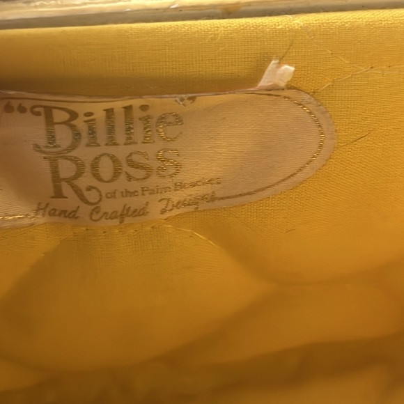Vintage Billie Ross of The Palm Beaches -Swedish Box Purse - Picture 11 of 17